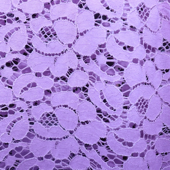 Pink Lace Liz Claiborne cap sleeve top - Picture 4 of 5